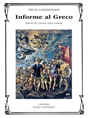 cover image of Informe al Greco